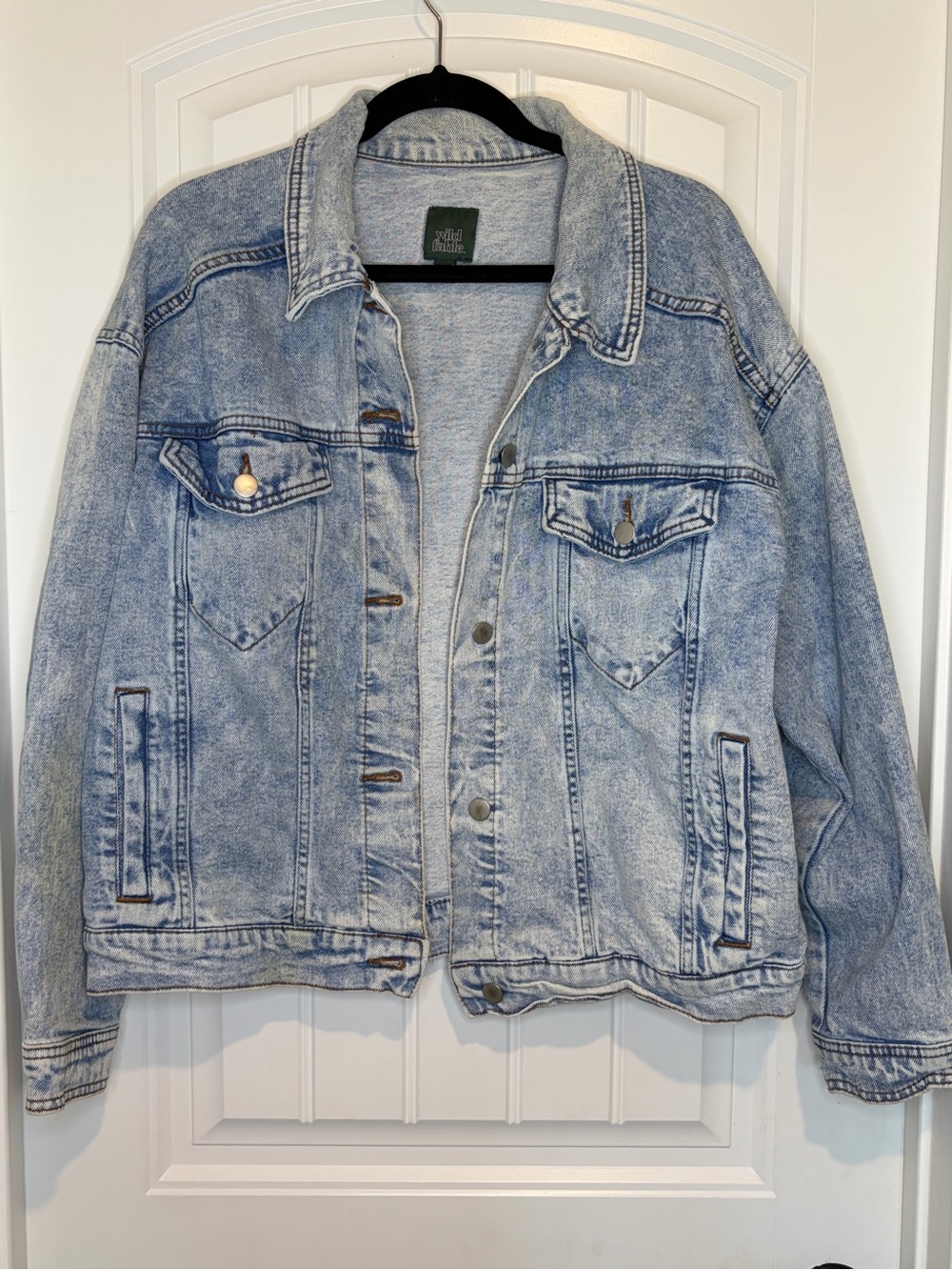 Wild Fable Light Wash Denim Jacket - Woman